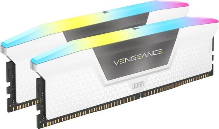 CORSAIR Vengeance RGB DDR5 Lichtverstärkungs-Kit (Kein Physischer Speicher) – Weiß CMHLEKIT2W-D5
