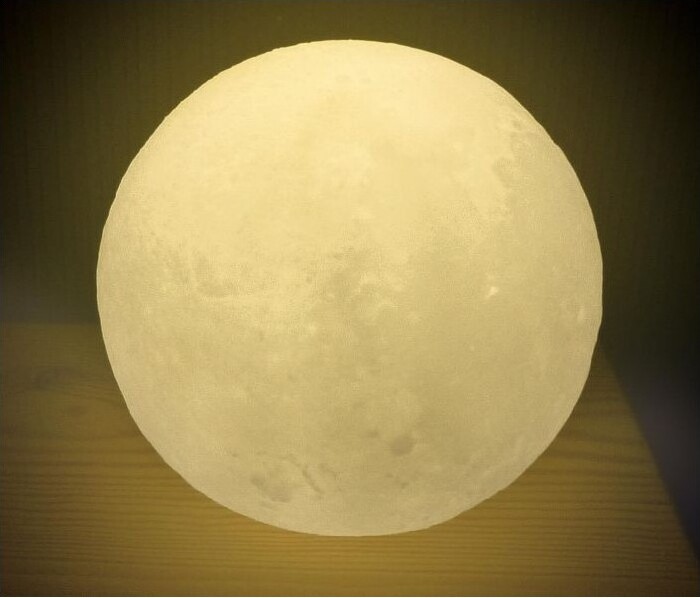 Moses lED-Lampe Leuchtmond mit Timerfunktion 10 cm MOS-30563