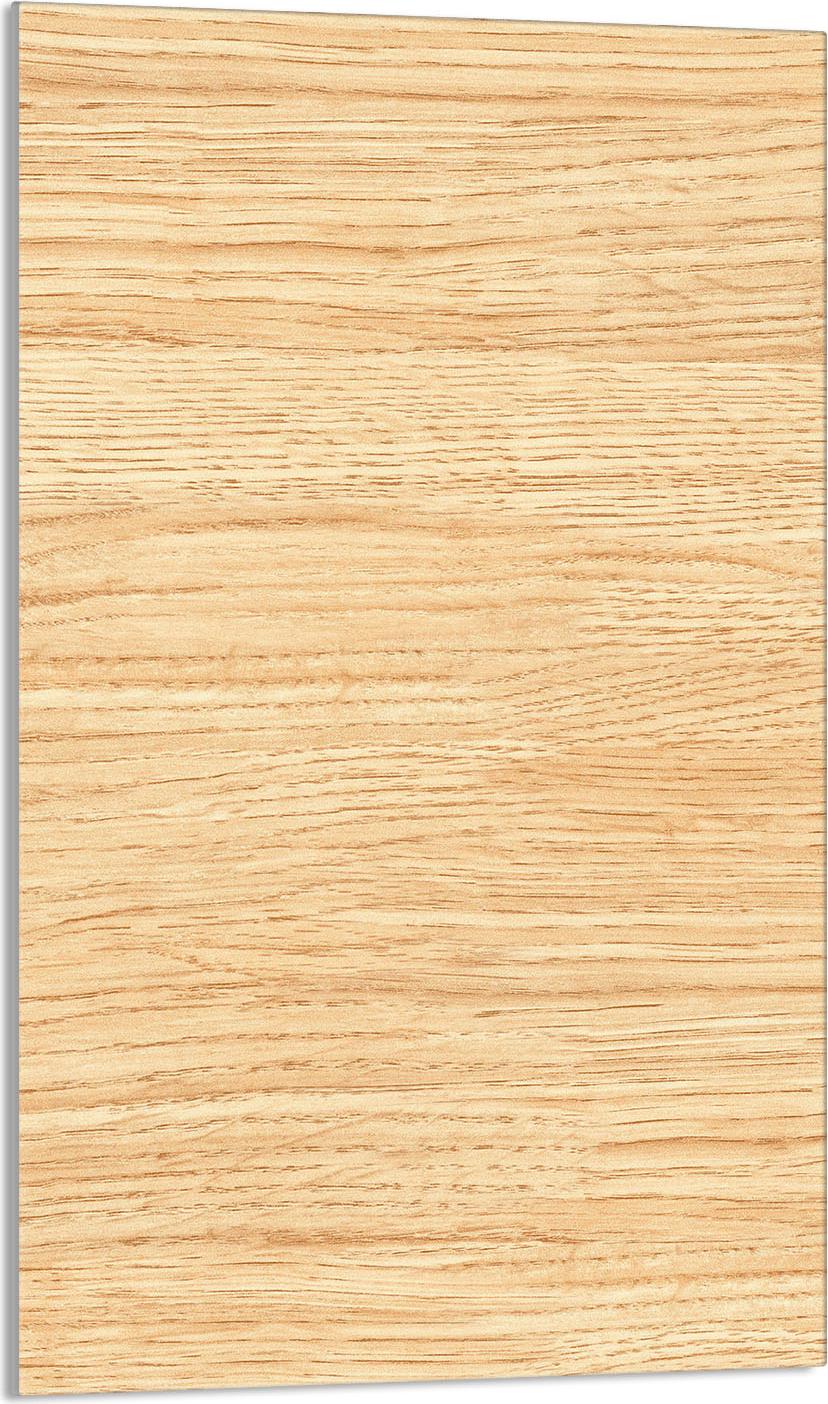 TMK ArtDeko Herdabdeckplatte 30x52 Glaskeramikfeld Abdeckung Spritzschutz Glasplatte Deko Schneidebrett, Holz Beige