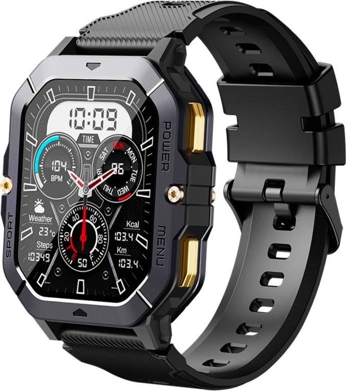 Rubicon Herren-Smartwatch RNCF23-1 BLACK