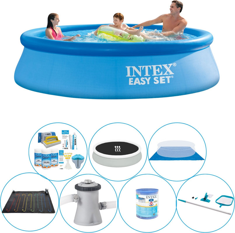 Intex Easy Set Round 305x76 cm - komfortný balík pre bazén