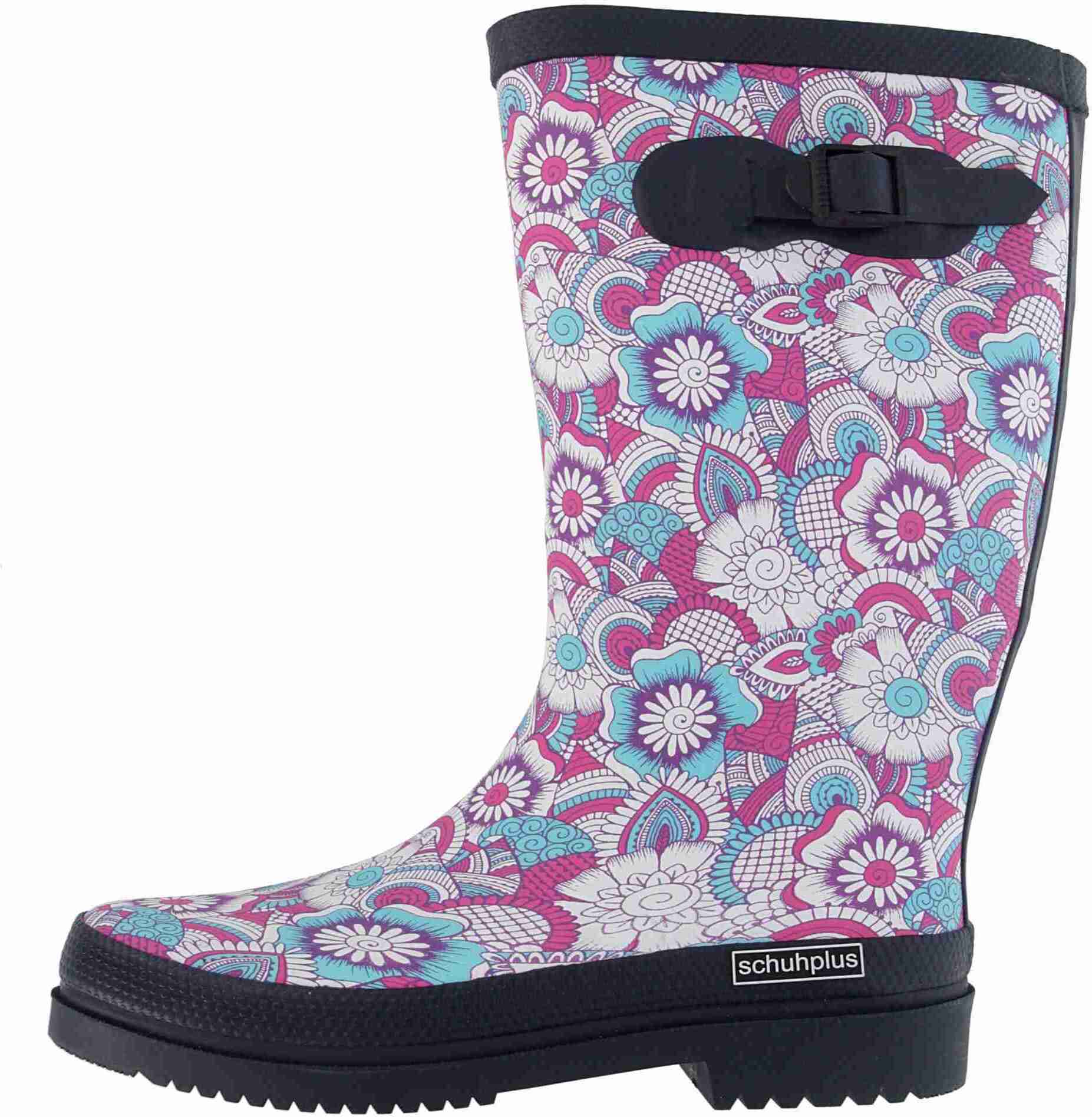 schuhplus Gummistiefel in Übergrößen Mehrfarbig Susanne große Damenschuhe