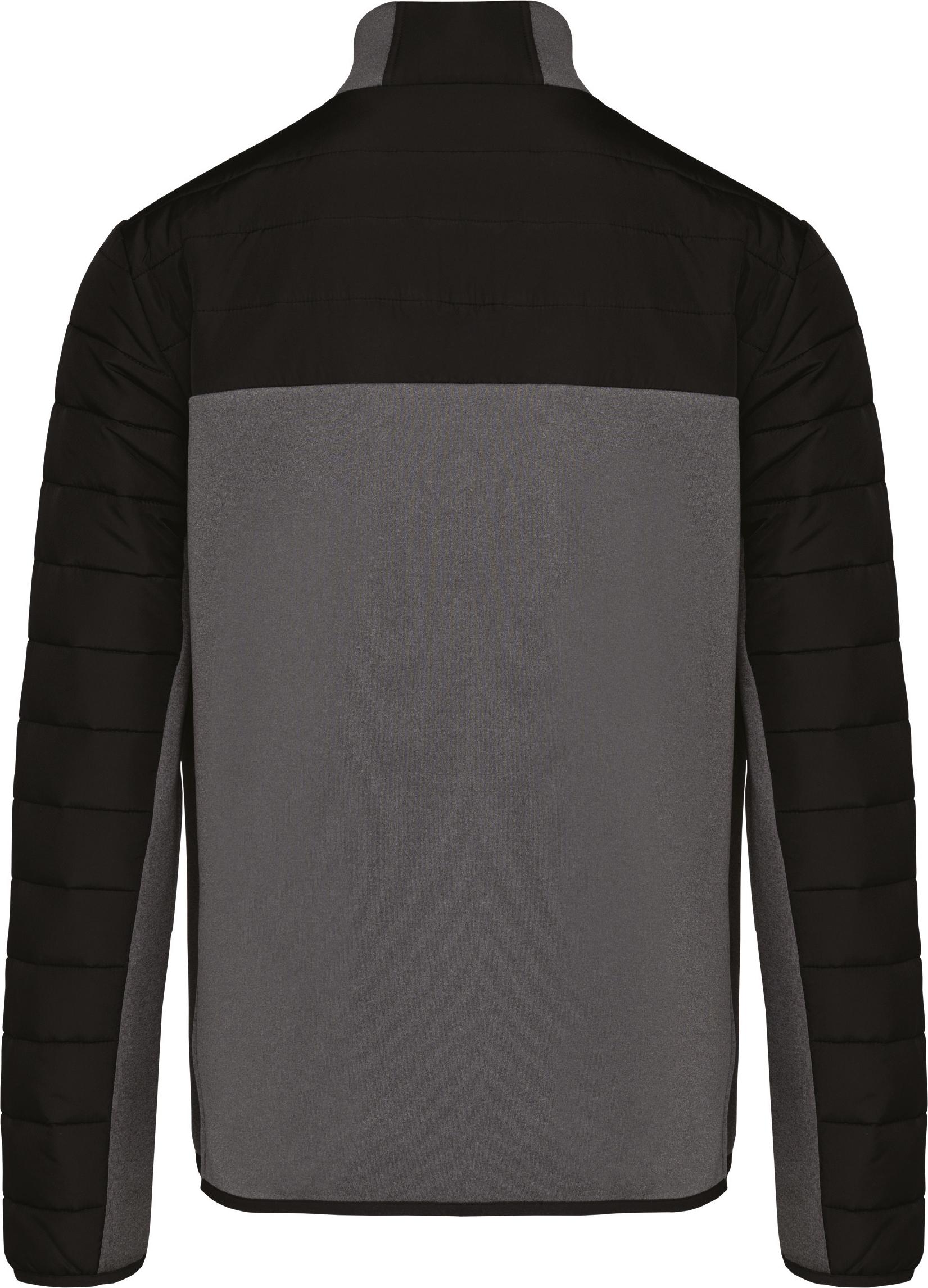 Kariban Jacke aus zwei Materialien für Herren ep-91669