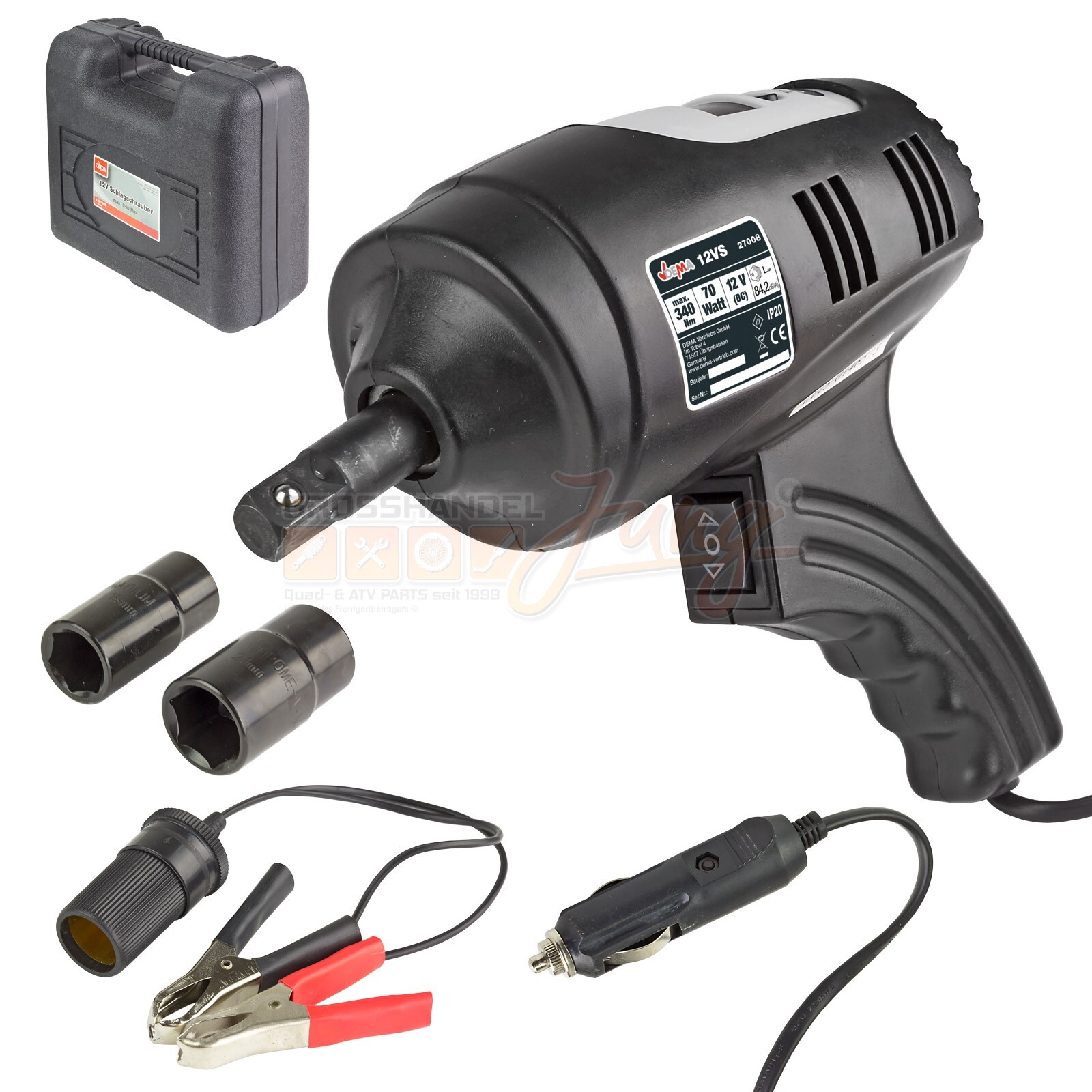 12V rázový uťahovák