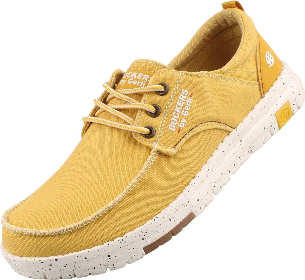 Schuh-Import und Export Gerli Dockers by Gerli Herren Schnürschuhe Gelb 52AA004-700900