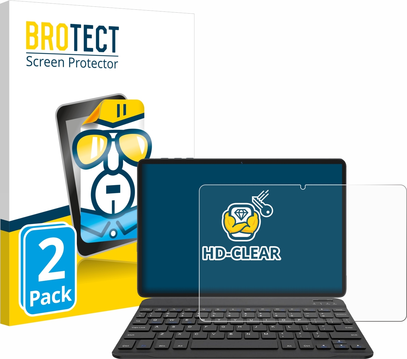 BROTECT Panzerglas Für BESTTAB A20 – 9H Kratzfest, Anti-Fingerprint & Made In Germany