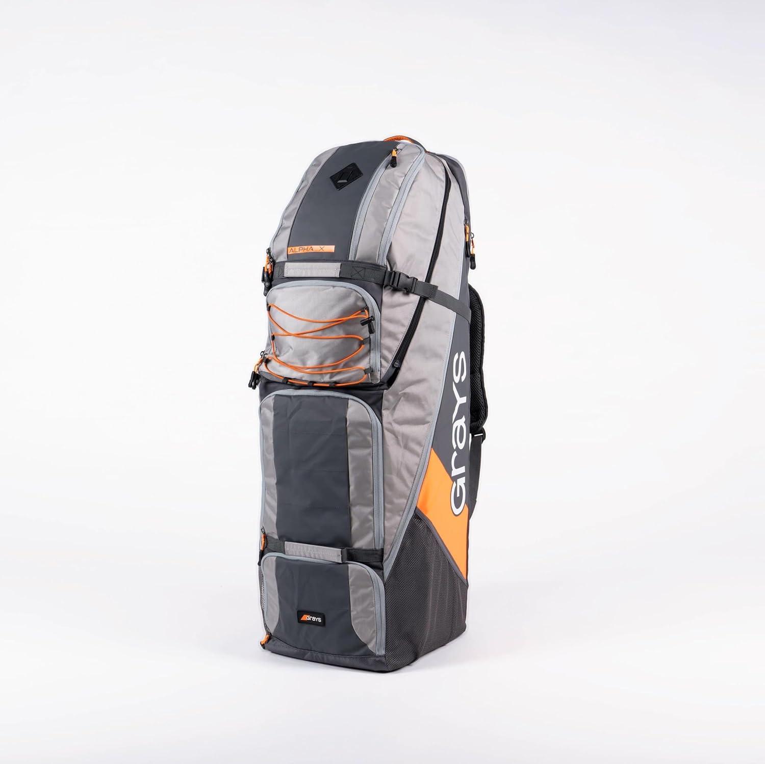 Markenlos Graue Alpha-X Hockeyschlägertasche für Gras-Hockeyschläger