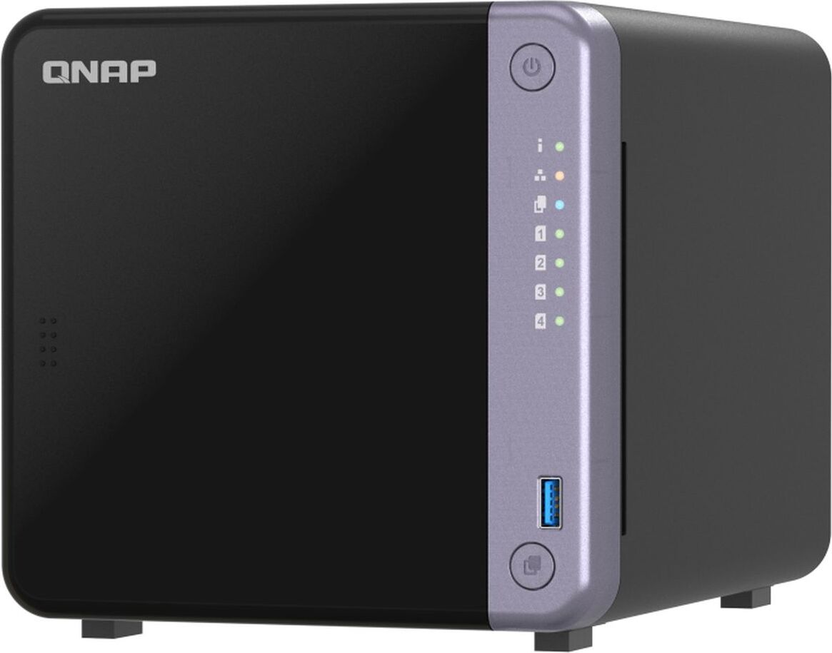 QNAP TS-432X-4G, NAS, Tower, Alpine, Alpine AL-524, 4 GB, DDR4