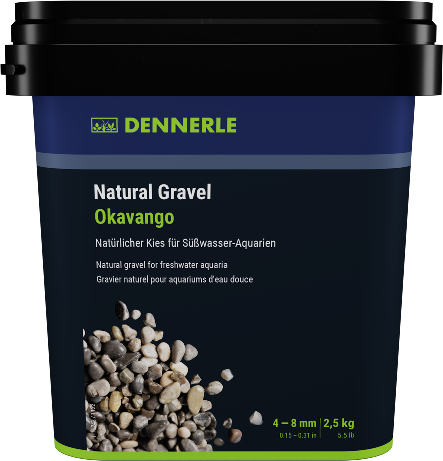 Dennerle Natural Gravel Okavango, 4 - 8 mm, 2,5 kg 3259