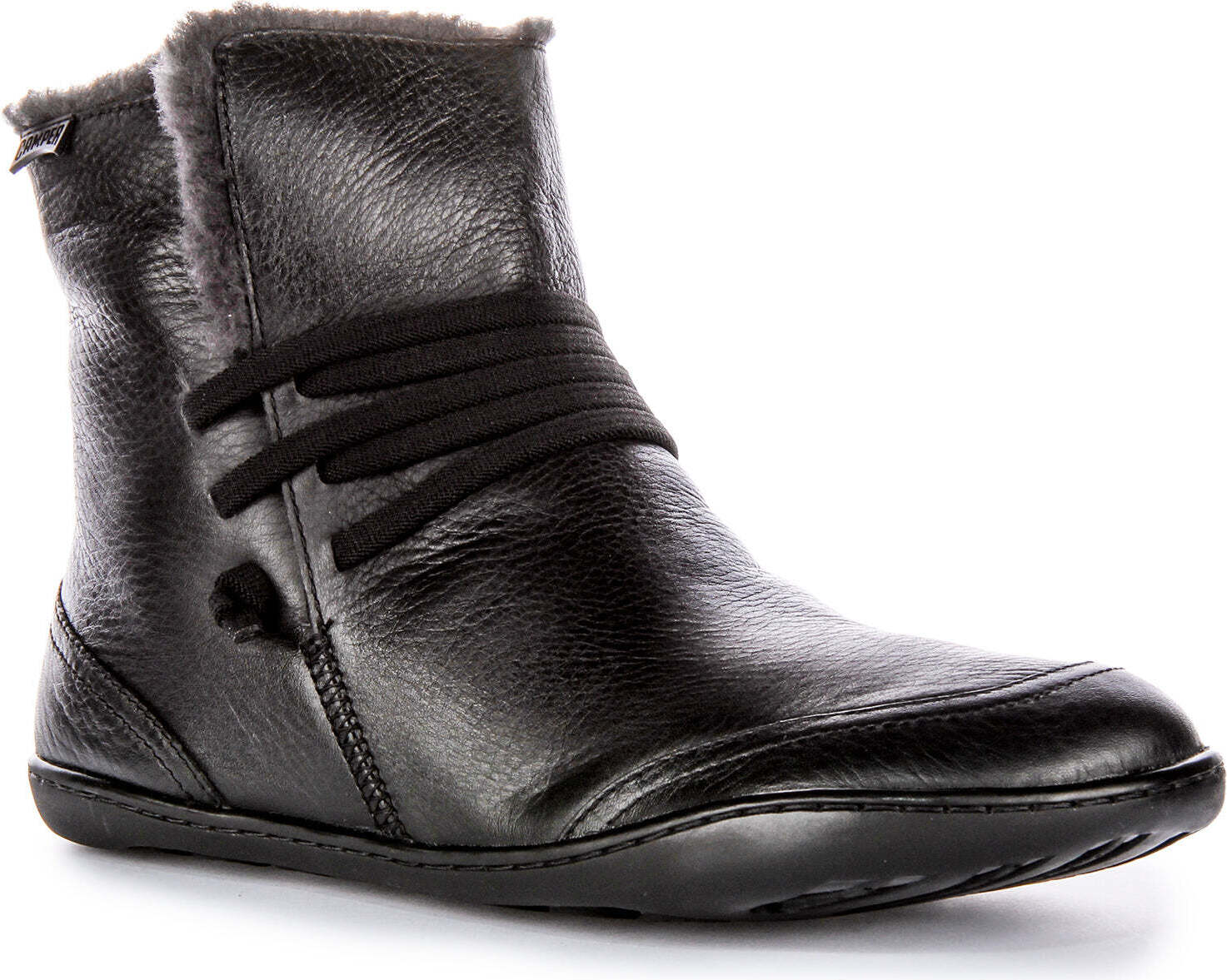 Bottines Rock Spring En Cuir Avec élastiques - Semelle Intérieure Memory Foam - Style Conte