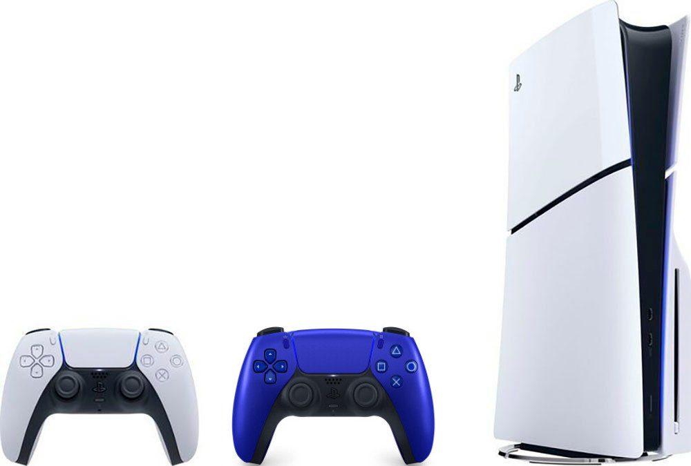 PlayStation 5 (Modellgruppe - Slim) + 1 Controller Cobalt Blue