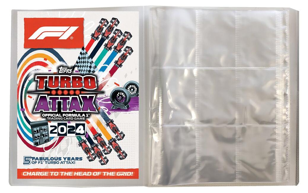 Topps - Turbo Attax Formel 1 2024 - 1 Leere Sammelmappe
