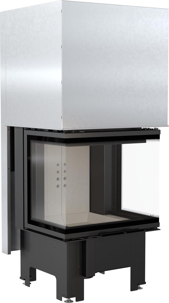 Oceľový krb KRATKI NBC 600/400 9 kW Ø 200 Lift-up