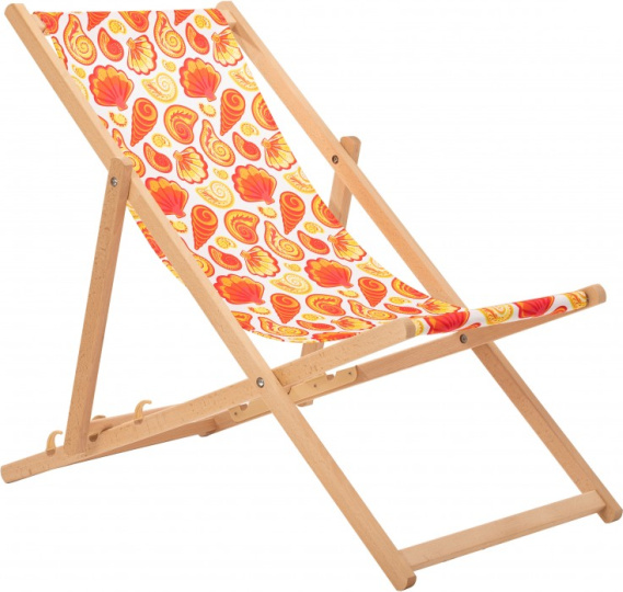 Gob Muschel Gartenliege aus Holz wie abgebildet