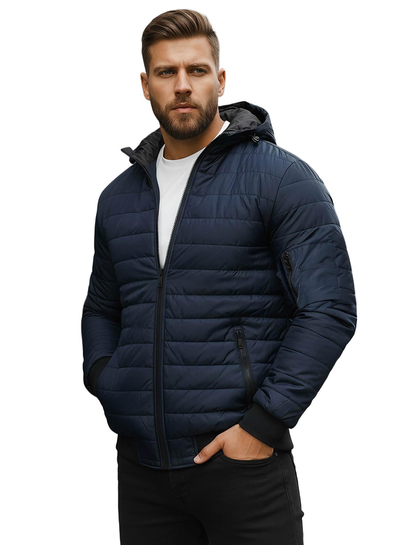 Herren Jacke Dunkelblau OZONEE JS/MY13Z XXL