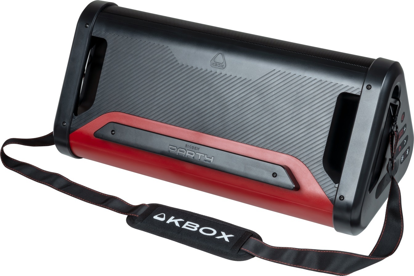 BigBen reproduktor Bluetooth reproduktor 2x mikrofon Party KBOX Karaoke podsvícení 200W