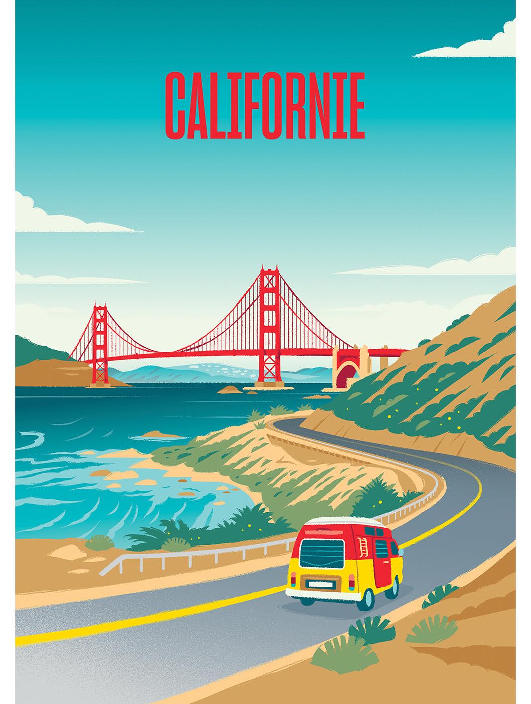 Hachette Puzzles Puzzle, 500 Teile, Hachette: Holiday Dreams California 10026