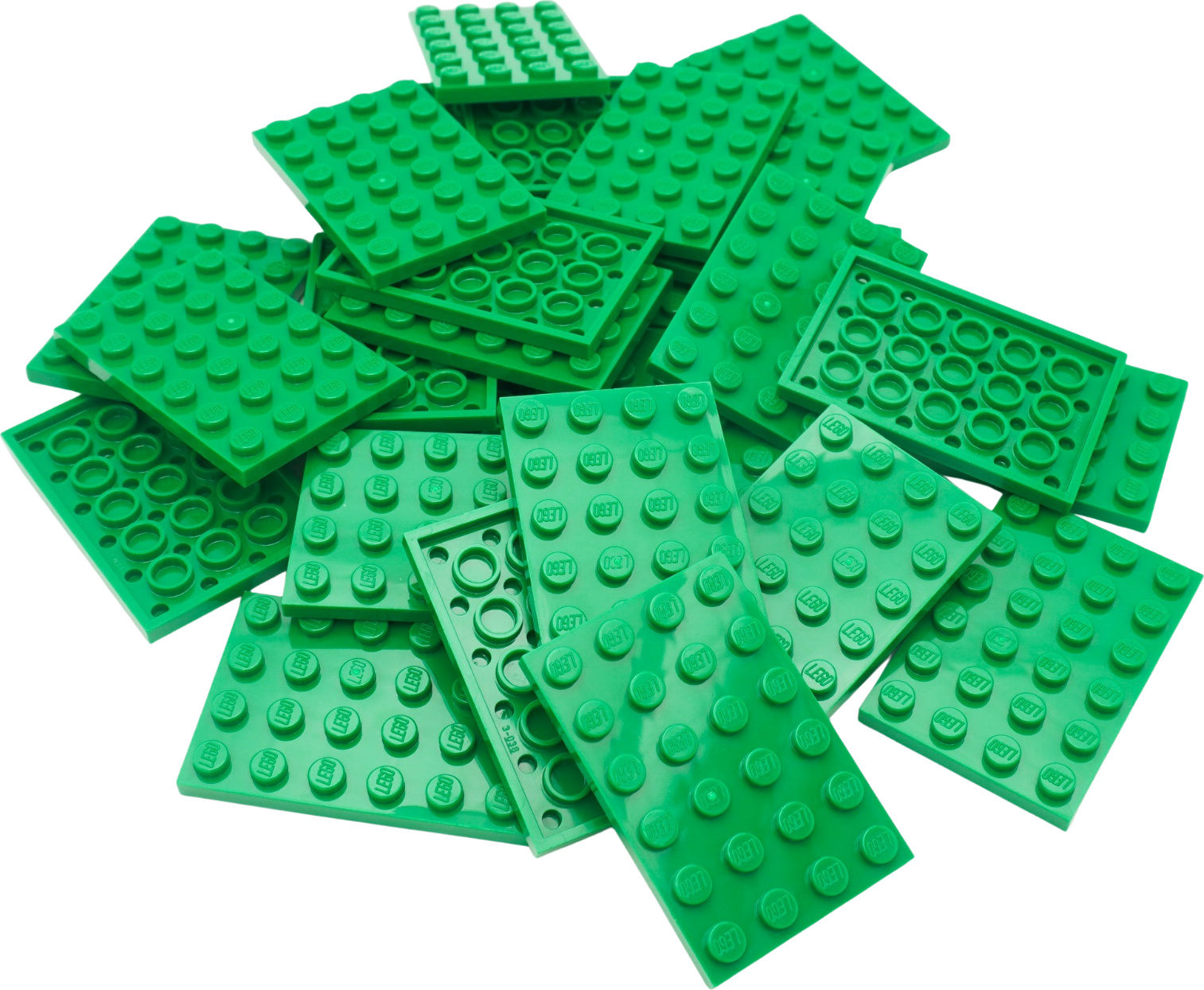 50x LEGO 3032 Green