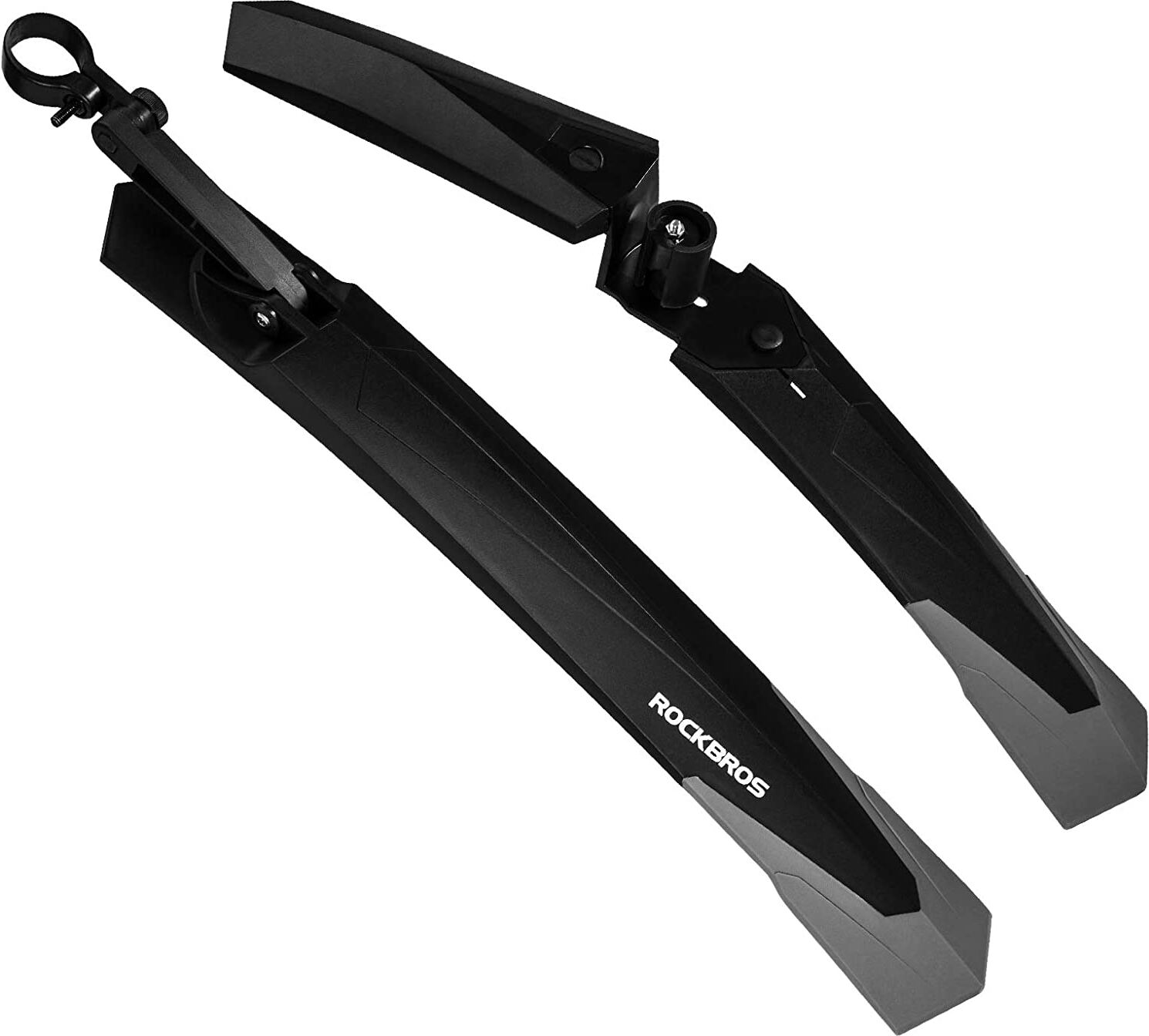 Kit Garde-boue ROCKBROS Pour Roues 26-29″ – Réglable, Universel, Noir, Avant/arrière