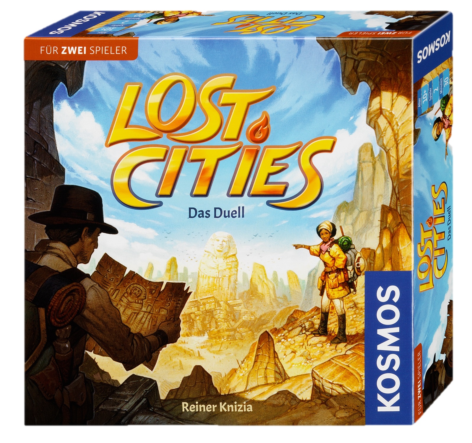 Lost Cities - Auf Schatzsuche: Gioco Da Tavolo Di Dadi Per 2-4 Giocatori, Avventura E Competizione, Formato Compatto Da Viaggio, Dai 10 Anni