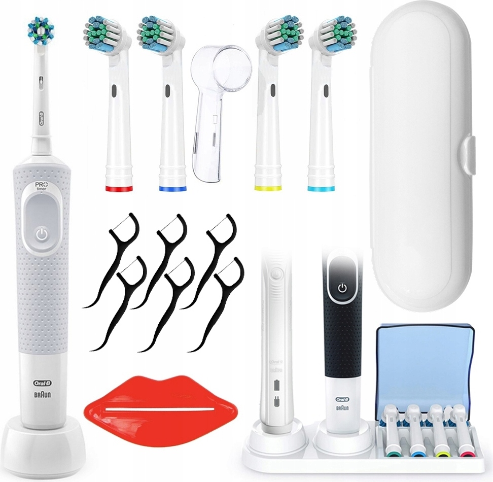 Oral-B Vitality 100 Biela Zubná Kefka Veľká Sada
