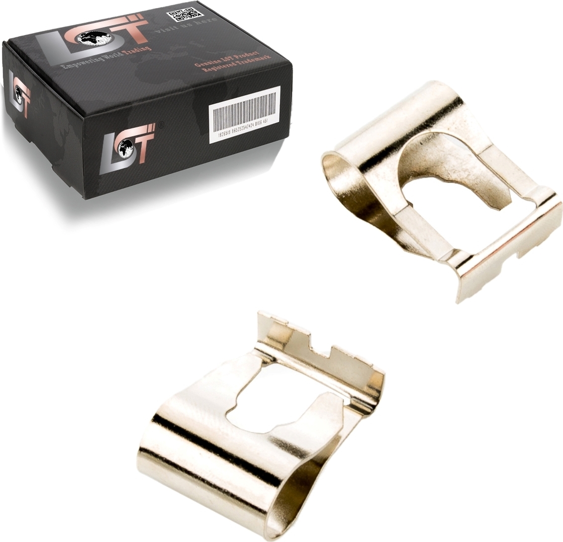LST 2x Scheibenwischer Wischergestänge Reparatur Klammer Clips Gelenk-Ø 9,5-14 mm LP-2669-009