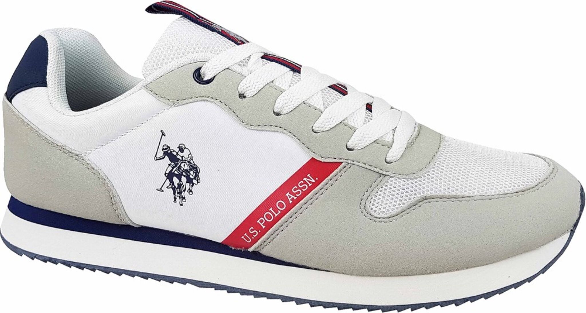 U.S. POLO BEST PRICE Pánska Športová Obuv Biela Farba: Biela, Veľkosť: 45
