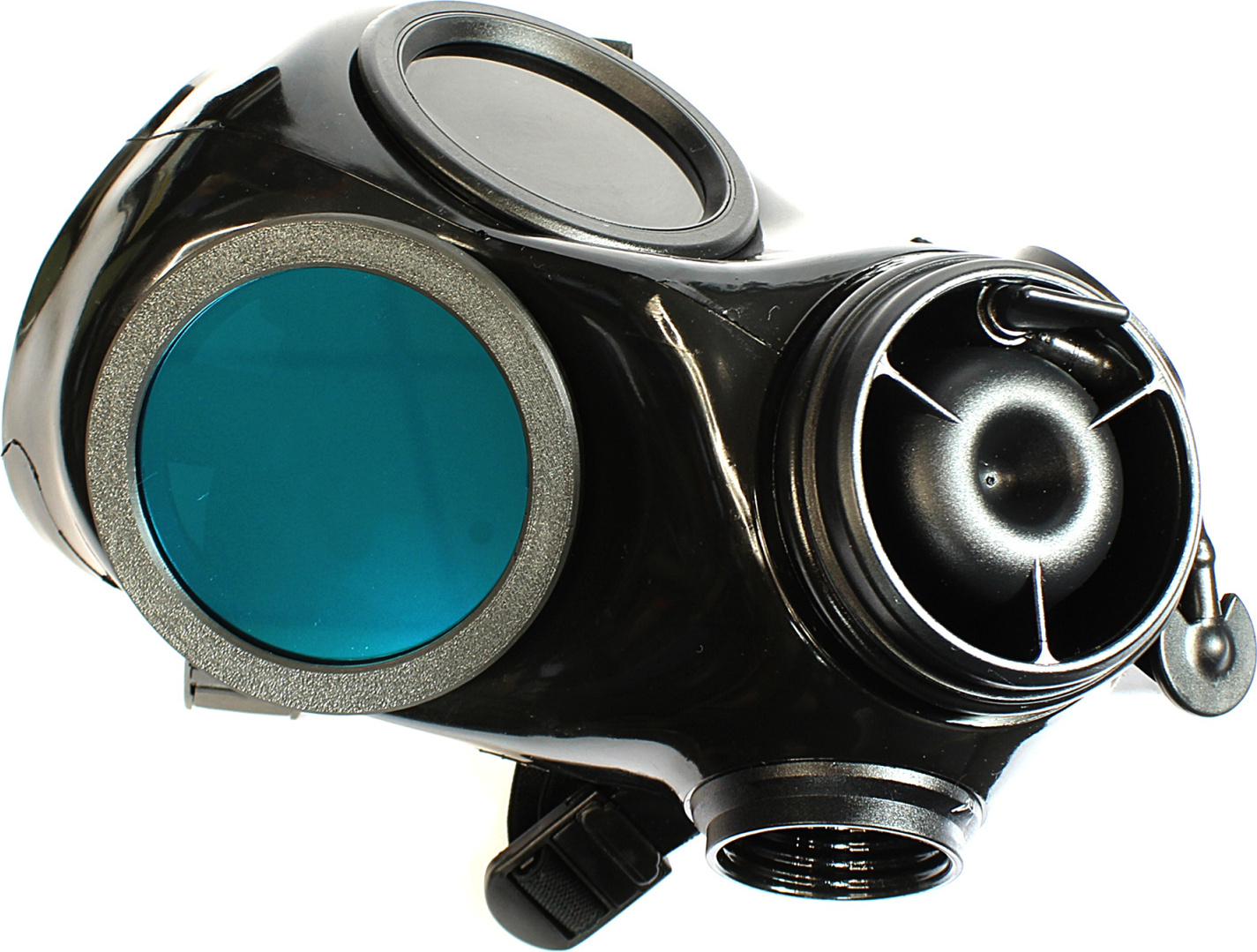 M-Teile-Store Outsert Linsen für FM12 Gasmaske Blau Außenring Gasmask Britische FM12 SAS