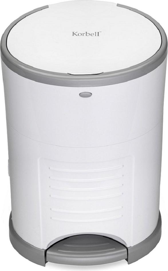 Korbell Korbel Windelneimer Mini 9 Liter weiß T-KOR-M220DS Müllbeutel