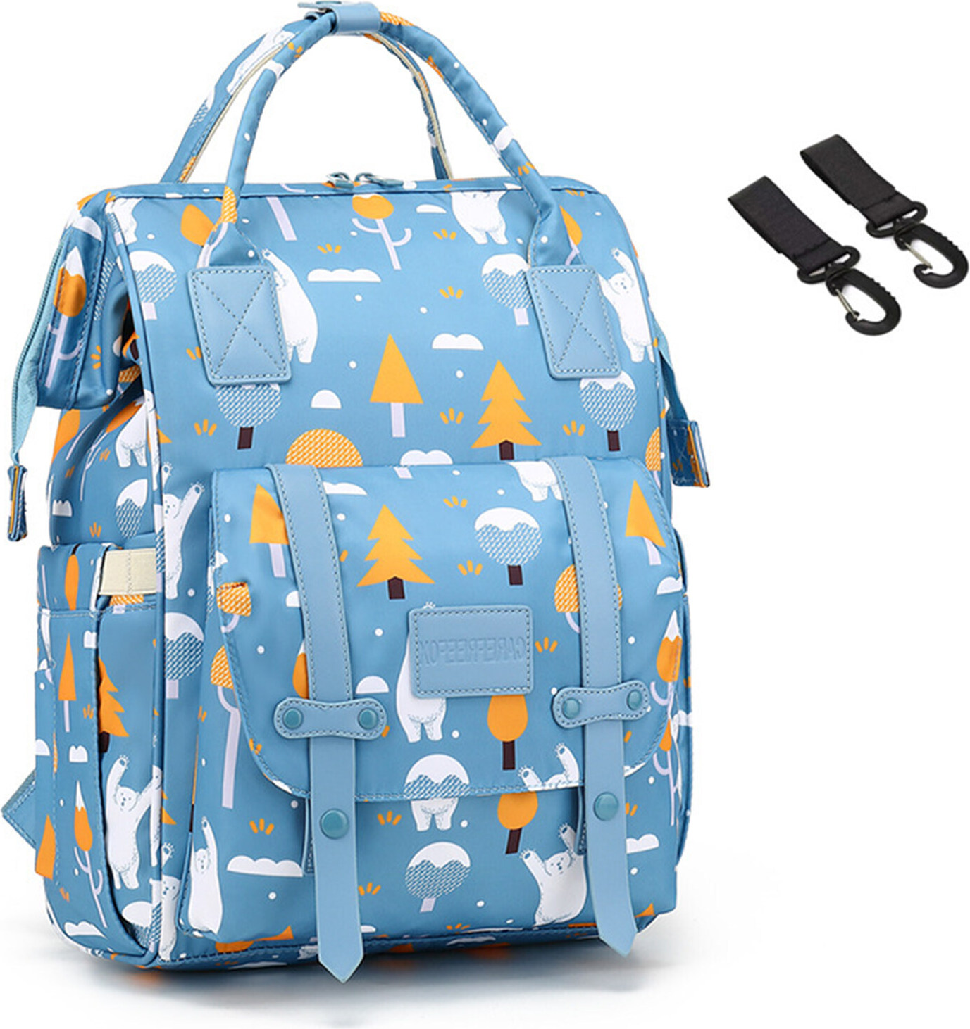 STILVORA Rucksäcke USB Mehrzweck Wickeltasche ,Windeltasche,Praktische, vielseitige Tasche für Ausflüge und Reisen,Muster