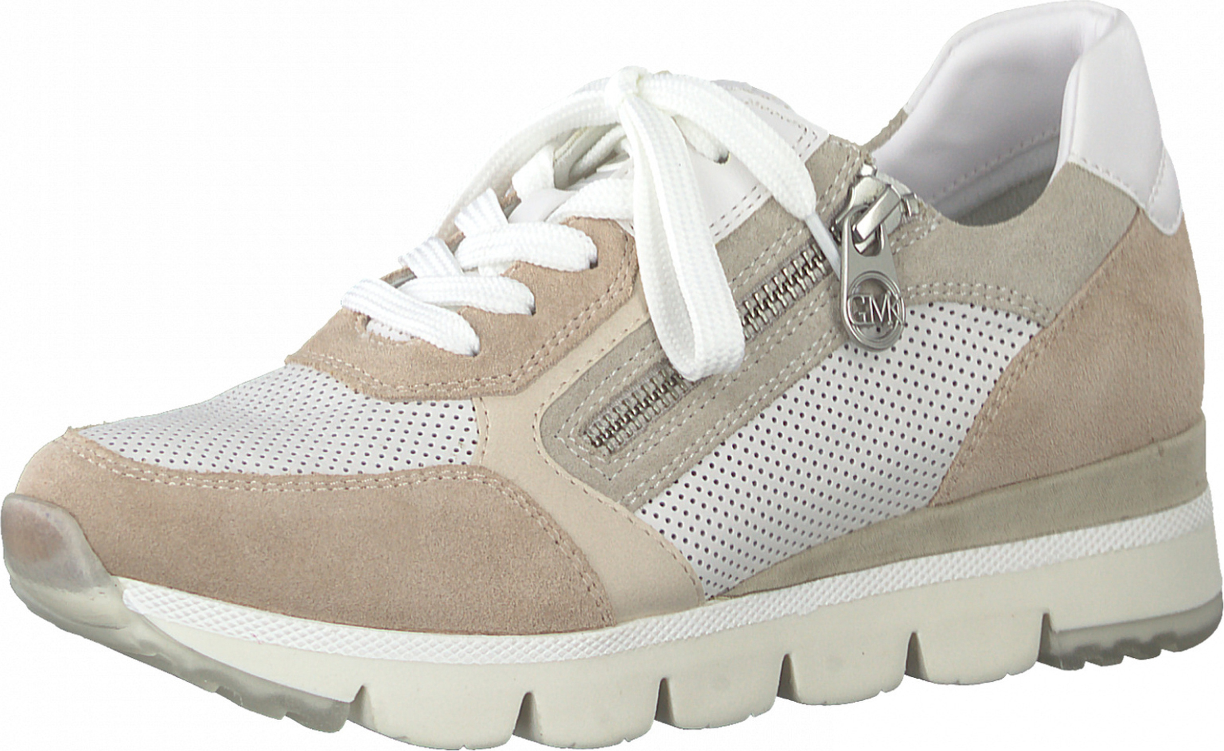 Marco Tozzi Damen Low Sneaker Lace-Up by GMK Guido Maria Kretschmar 2-83703-26 Weiß 2-2-83703-26/122