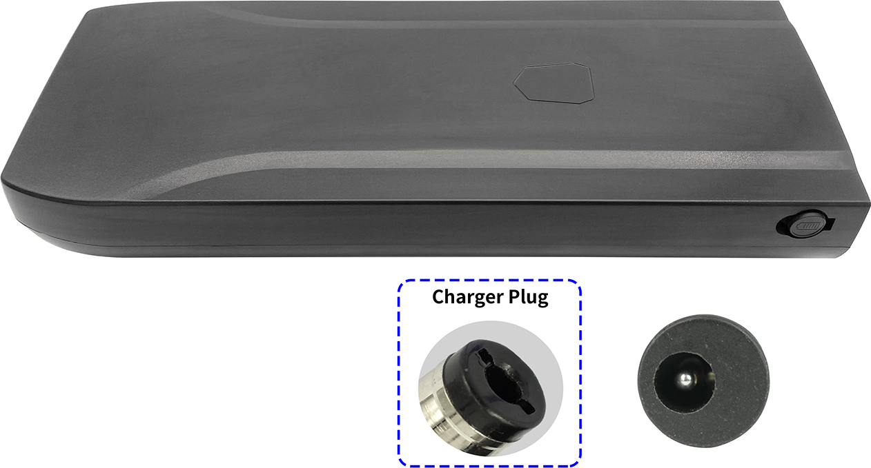 PowerSmart E-Bike Akku 36V 14500mAh/522Wh Akku für Keiler Keiler Bambini, Keiler Robusto LEB38TPV176B.89D_8