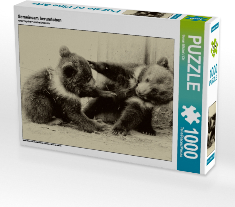 Calvendo Gemeinsam herumtoben 1000 Teile Puzzle quer 640x480mm, Michel / CH Susan; 7288946