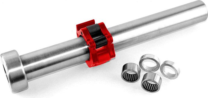 Northix Olympische Langhantel 220 cm mit Klemmverschlüssen