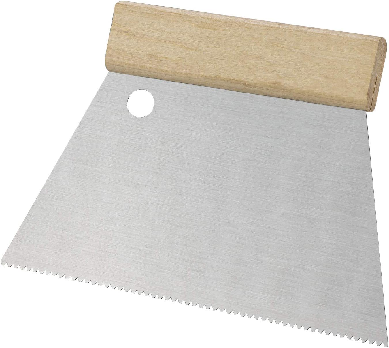 DEMA Zahnspachtel Kleberspachtel Spachtel Kelle 18 x 13 cm A2 22429