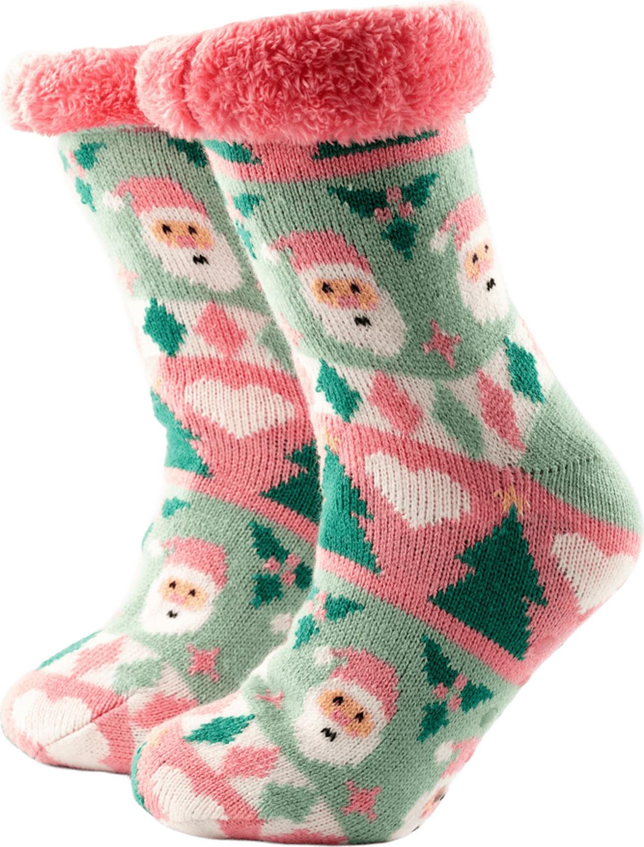 Textino Haussocken Jolly Santa 22x18x10 cm Rosa HSJOLLYSANTA