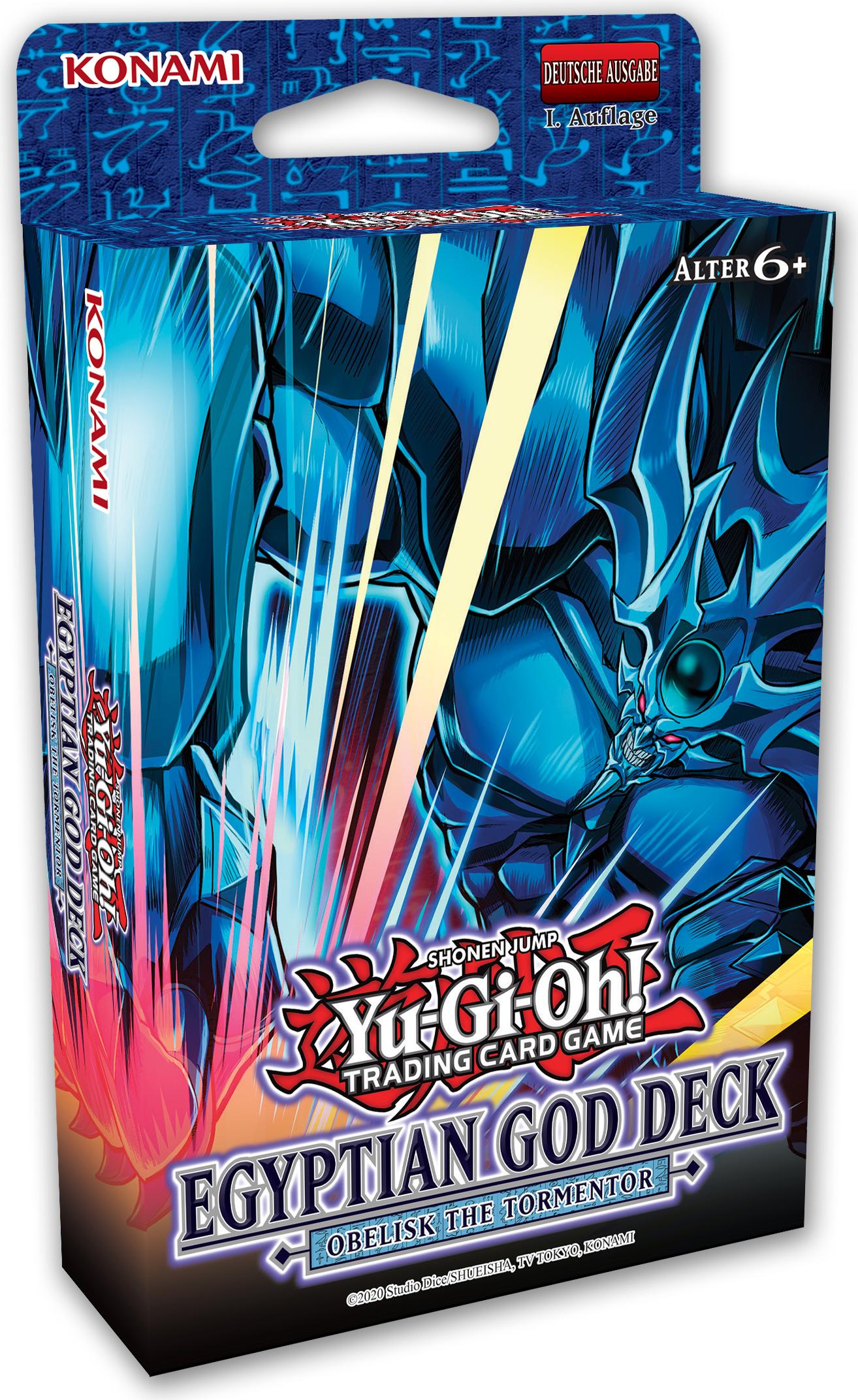 Konami Yu-Gi-Oh! TRADING CARD GAME Egyptian God Deck: Egyptian God Deck: Obelisk REG-562120-NC-DE-nFI