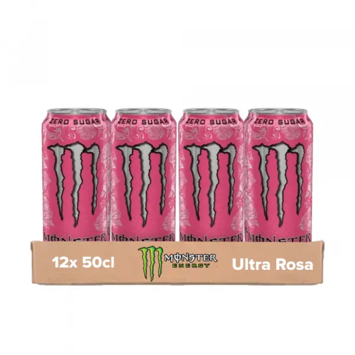 Monster Energy Europe Limited Monster Energy Ultra Rosa Blik Zero Sugar (12x 0,5 Liter)
