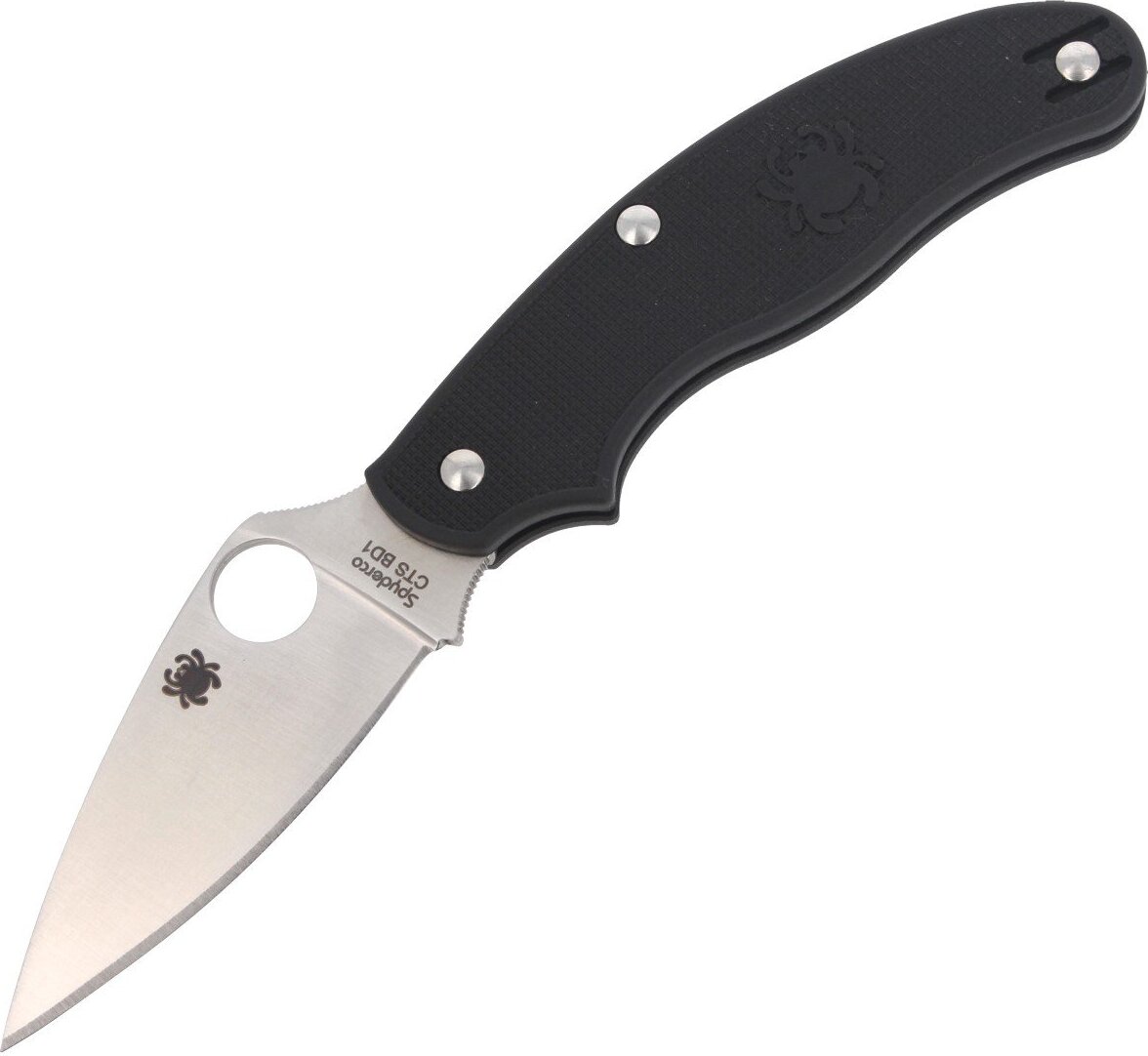 Spyderco UK Penknife, 17,5 cm, 10 cm, 48g, Stahl, CTS BD1, FRN C94PBK