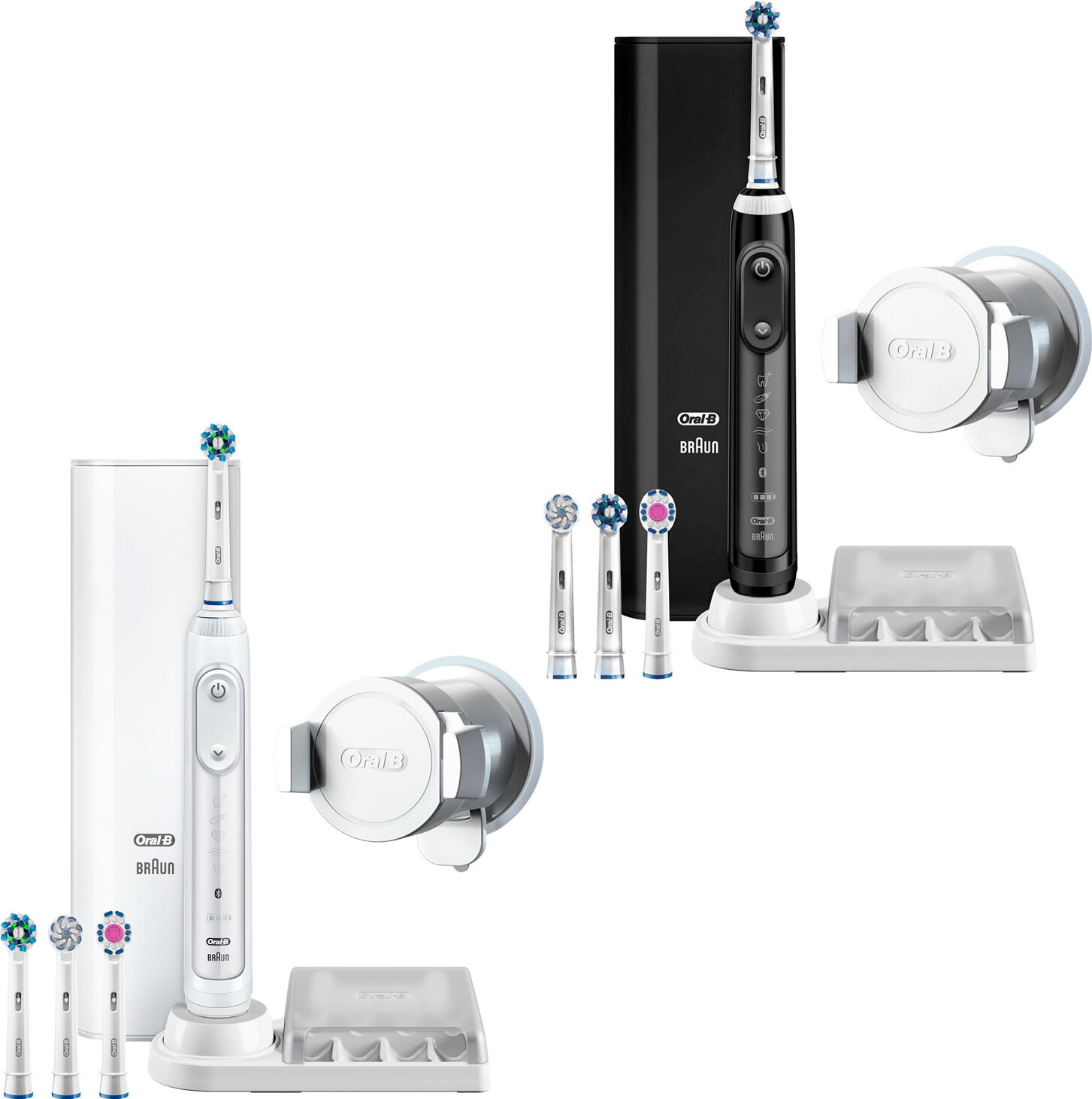 Zubná kefka BRAUN Oral-B Genius 9000N, farba:biela