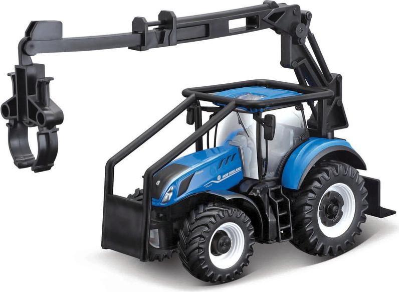 Bburago Farm Traktor 10 cm New Holland T7.315 HD – Forsttraktor