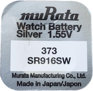 Dtm (Sony BMG) Sony/Murata 373 SR68 SR916SW Quarzkronometer Batterie Silberoxid 1,55 Volt 1x