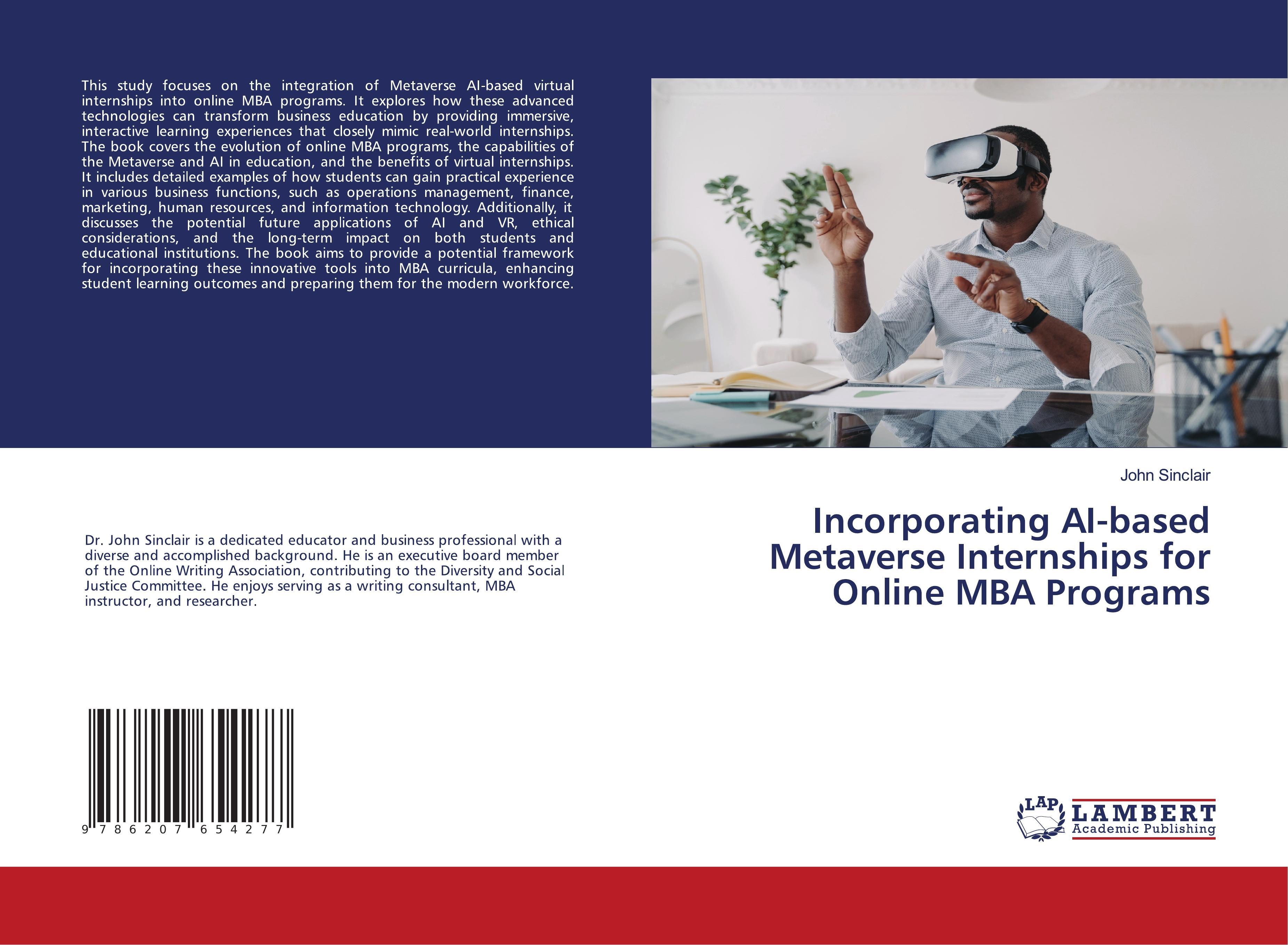 Sonstige Verlage Incorporating AI-based Metaverse Internships for Online MBA Programs