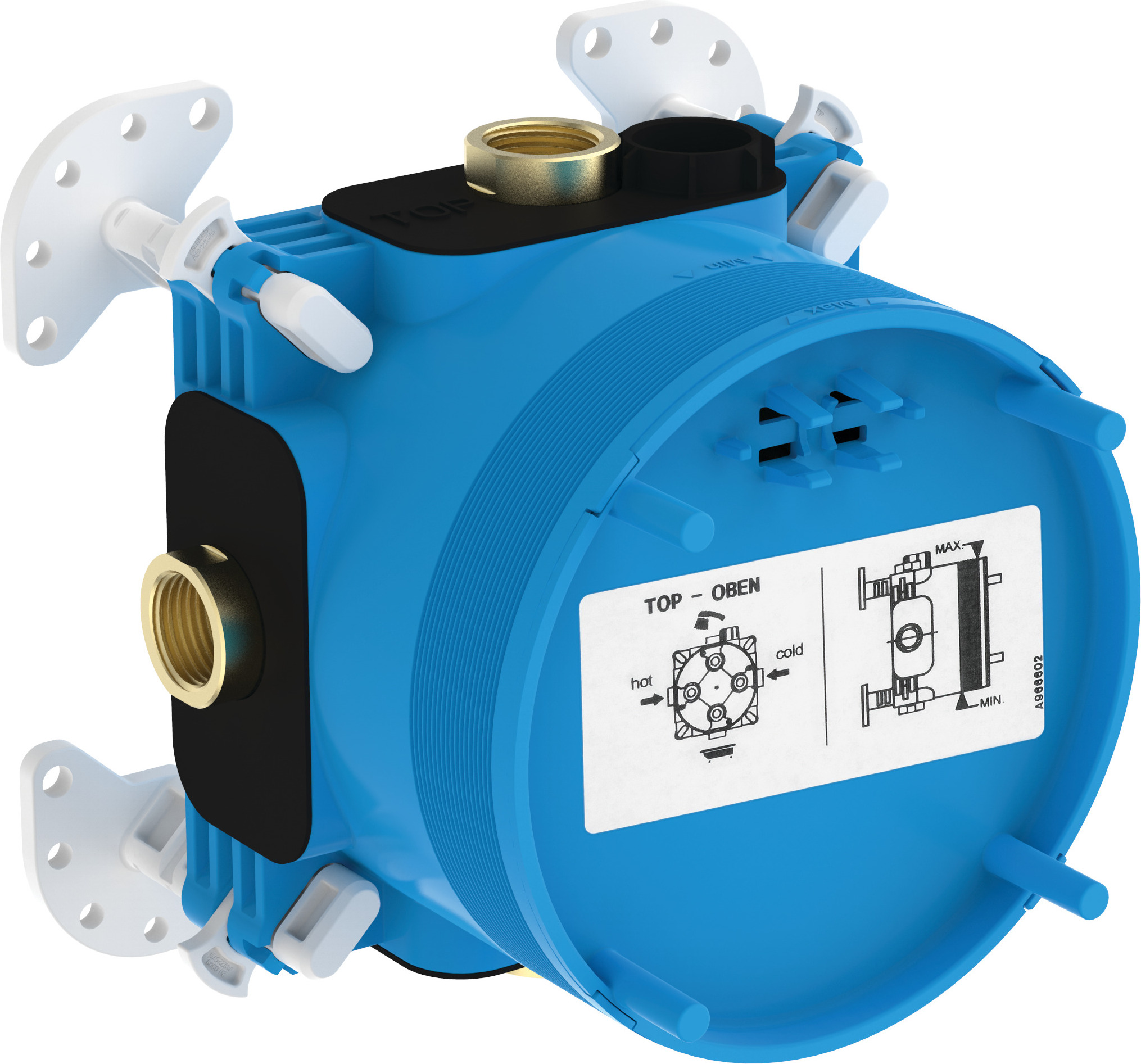 Ideal Standard Unterputz-Bausatz EASY-Box Unterputz-Bausatz 1 Unterputz A1000NU