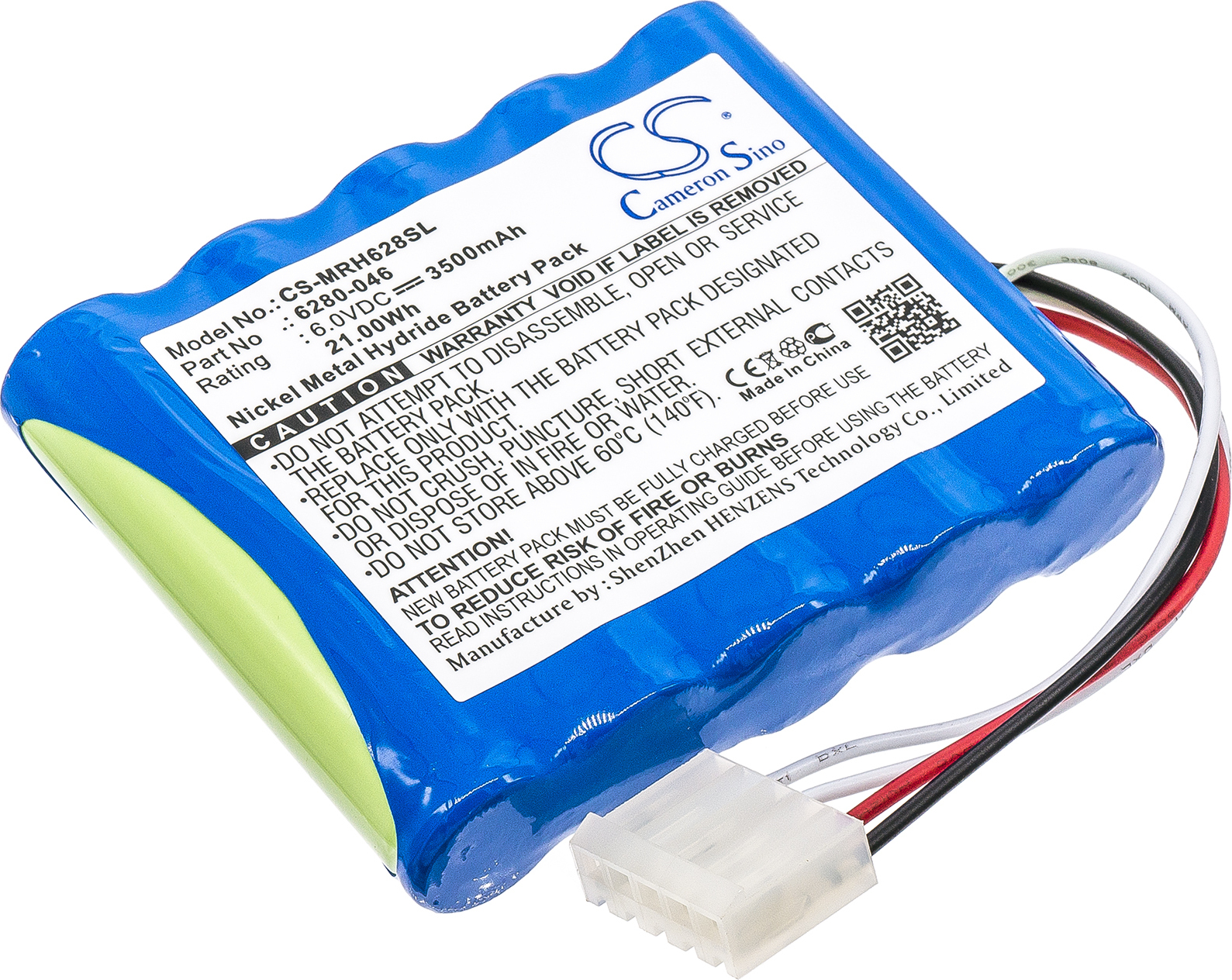 TECHTEK Akku Kompatibel mit [Monarch] BBL, BBX, DBL, DBX, Nova Strobe BBL, Nova Strobe BBX, Nova Strobe DBL, Nova Strobe DBX, Nova Strobe PBL, Nova S 6280-046
