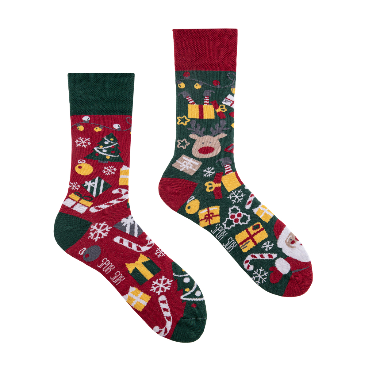 Spox Sox Bunte Socken - Weihnachten, Größe:36-39 1525