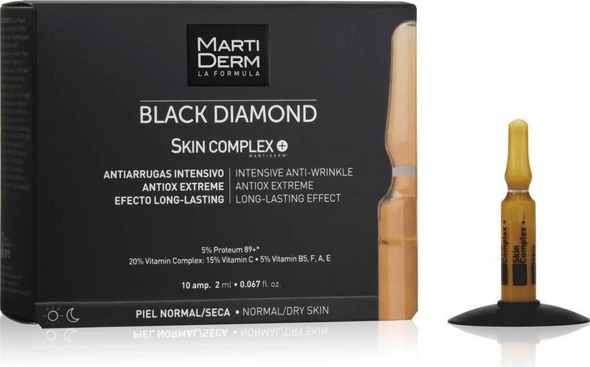 Ampullen Martiderm Black Diamond Anti-Falten (10 x 2 ml)