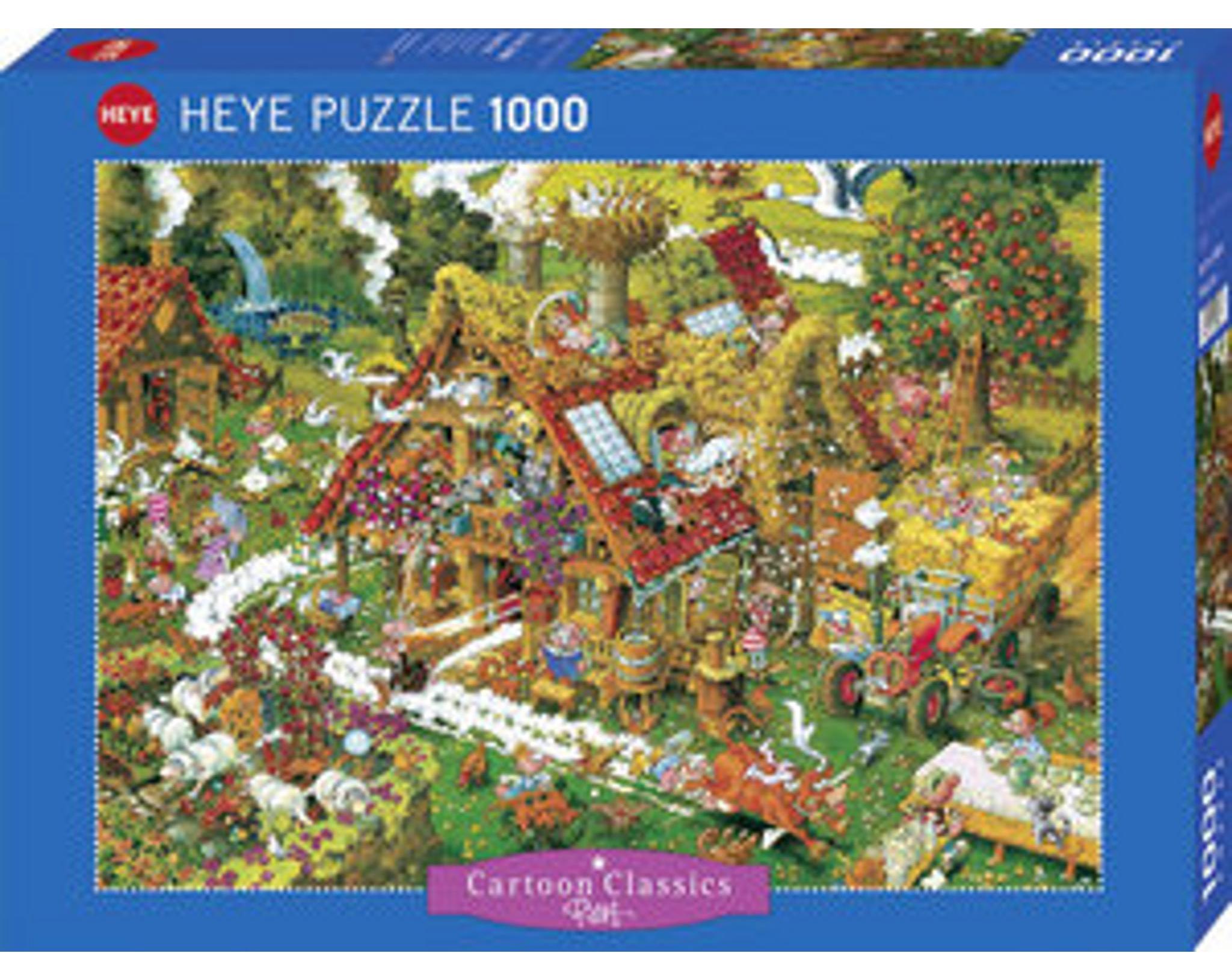 Heye Puzzle Funny Farm, 1000 Teile, 1000 Stück(e), Kunst 299897