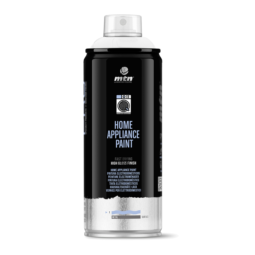 Haushaltsgeräte-Lack Spray | Weiß | hitzebeständig bis 300 °C | MTN EX014PR0905