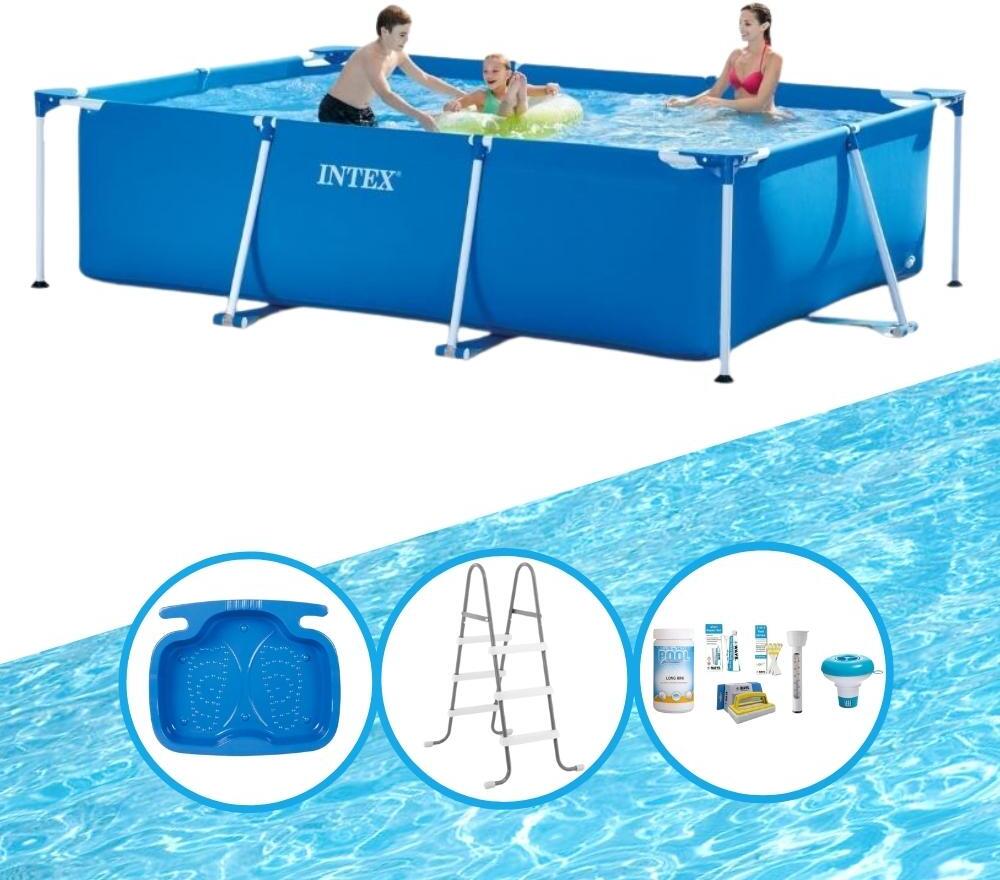 Obdĺžnikový rám bazéna Intex 300x200x75 cm - s príslušenstvom